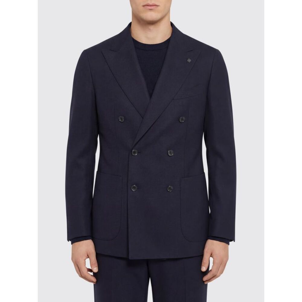 Tagliatore Jacket Men Blue